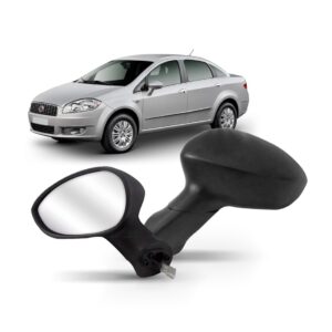 Par Retrovisor Fiat 500 Punto /linea 10 A 15 Eletrico Primer