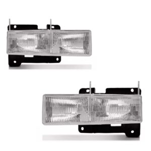 Par Farol Silverado Grand Blazer 98 99 2000 01 2002 2003 Direito E Esquerdo