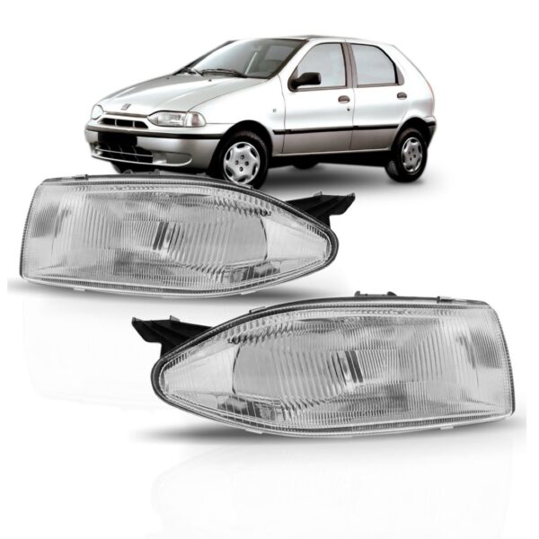 Par Farol Palio Siena Strada 1996 1997 1998 1999 Cromado