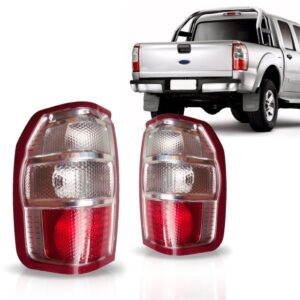 Par Sinaleira Traseira Ranger Ano 2010 2011 2012 Vermelho