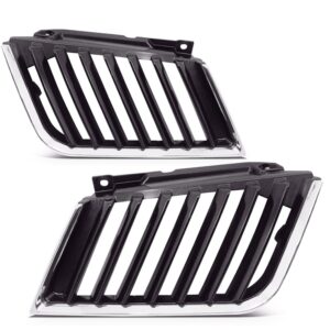 Par Aplique Do Parachoque L200 Triton Ano 2007 08 2009 2010 Preto