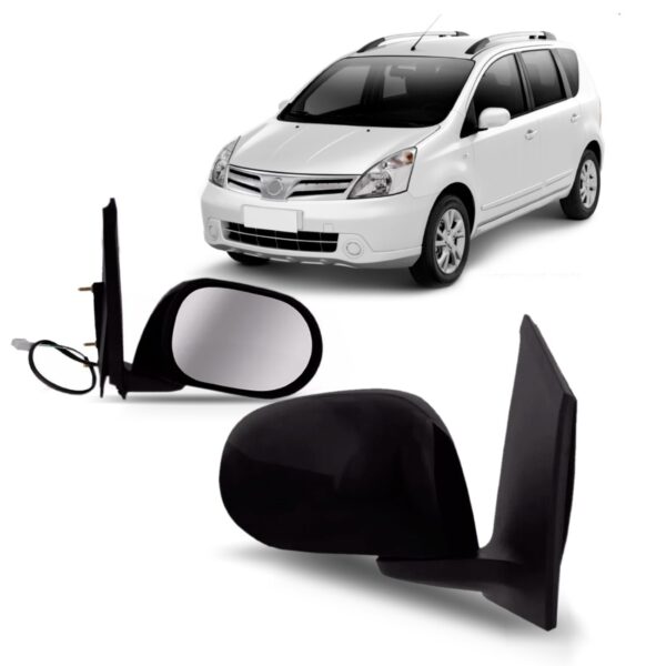 Par Retrovisor Nissan Livina 2008 2009 2010 11 2013 Eletrico
