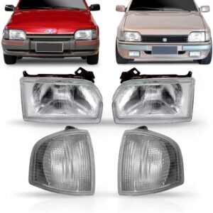 Kit Farol Escort 1987 88 89 90 1991 1992 Hobby L Gl Apollo