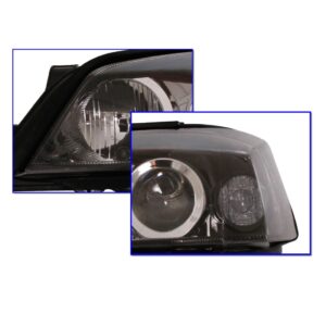 Par Farol Astra 2003 A 2012 Mascara Negra Fume