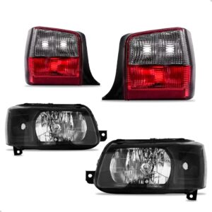 Kit Uno 2005 A 2010 Par Faróis + Par Lanternas Fume -