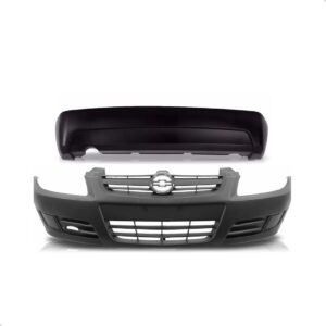 Par Parachoque Celta 2007 2008 2009 2010 2011 Preto Liso - Preto