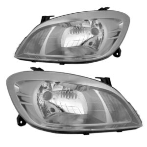 Par Farol Celta E Prisma 2011 2012 2013 Máscara Cinza Direito E Esquerdo