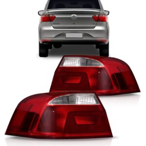 Par Lanterna Traseira Voyage G6 13 2014 Bicolor Canto Oferta Esquerdo E Direito