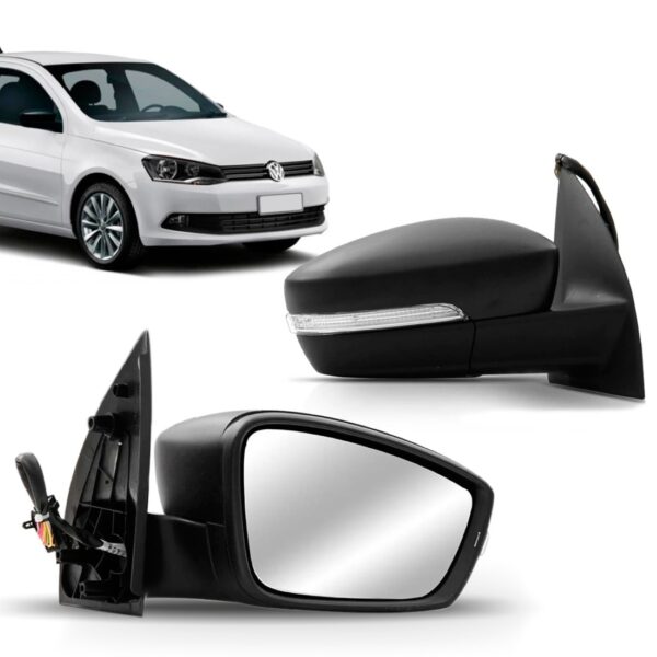 Par Retrovisor Gol Voyage G6 Gvi 12 A 16 Eletrico Sinaleira