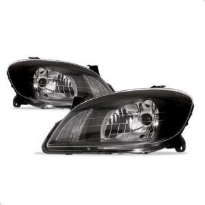 Par Farol Celta Prisma 2007 2008 2009 A 2012 Mascara Negra Direito E Esquerdo