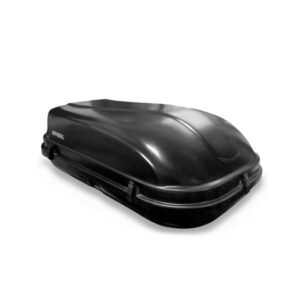 Kit Travessa Zafira Larga Preta Com Maleiro 600 Litros Preto