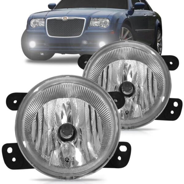Par Farol Milha Chrysler 300c 2005 2006 2007 2008 2009 2010 Cristal