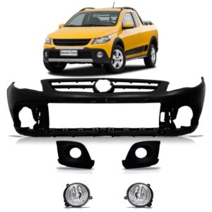 Kit Parachoque Dianteiro Saveiro Cross G5 Completo