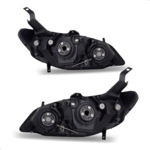 Kit Par De Farois Cristal + Grade Civic 2004 A 2005