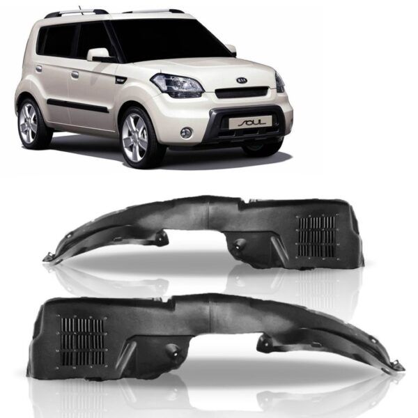 Par Parabarro Para Kia Soul 2010 2011 2012 2013 2014 Preto