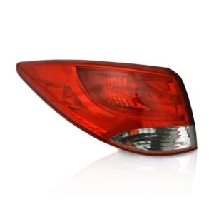 Par Lanterna Traseira Para Ix35 2009 2010 2011 A 2015 Canto Ambos Lados Vermelho