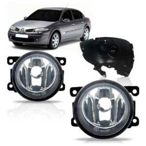 Par Milha Para Megane 2005 2006 2007 2008 2009 2010 11 2012 Preto