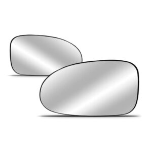 Par Lente Retrovisor Gol Bola Controle /elétrico Com Base