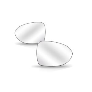 Par Lente Retrovisor Idea 2011 Até 2017 Com Base