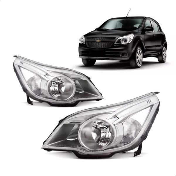 Par Farol Agile Montana Cinza 2012 2013 2014 2015 Cromomix