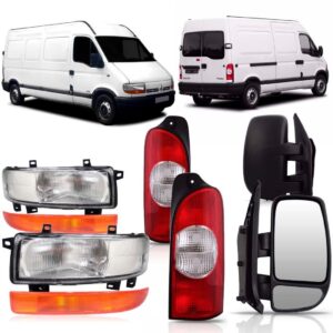 Farol Master + Pisca Ambar + Lanterna + Retrovisor 03 Á 08 Ambos Lados