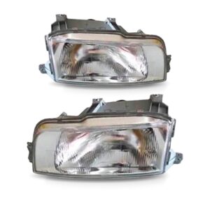 Par Farol Renault 21 Ano 90 1991 1992 1993 1994 1995 Cromado Direito E Esquerdo