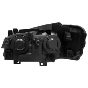 Kit Golf 2007 À 2012 Parachoque + Par Farol Máscara Negra.