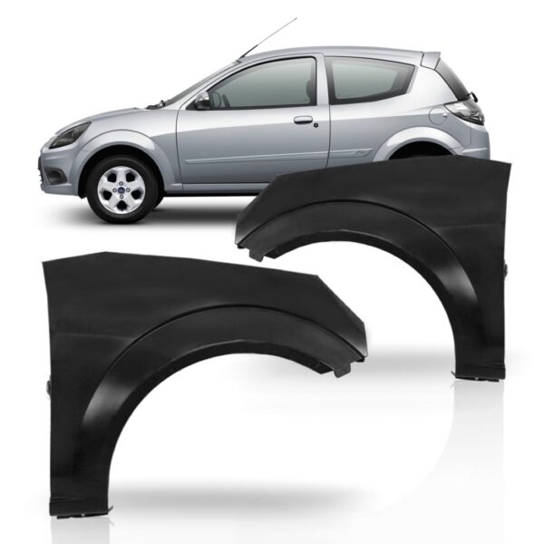 Par Paralama Ford Ka 2008 2009 10 11 12 13