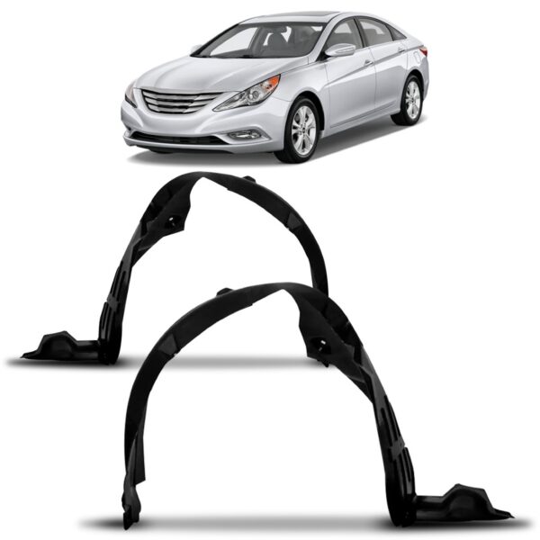 Par Protetor Caixa Roda Dianteiro Sonata 2011 2012 2013 2014