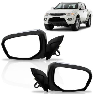 Par Retrovisor L200 Triton C/pisca Não Retrátil 2008 A 2013.