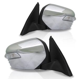 Par Retrovisor L200 Triton C/pisca Não Retrátil 2008 A 2013.