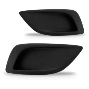 Jogo Moldura Farol De Milha Focus 2008 09/12 2013 Sem Furo Preto Ambos Os Lados