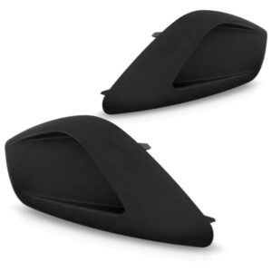 Jogo Moldura Farol De Milha Focus 2008 09/12 2013 Sem Furo Preto Ambos Os Lados