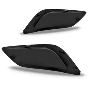 Jogo Moldura Farol De Milha Focus 2008 09/12 2013 Sem Furo Preto Ambos Os Lados