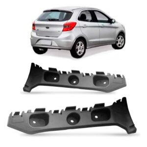 Par Suporte Guia Parachoque Traseiro Ka 2016 2017 2018 Hatch