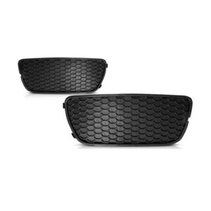 Par Grade Moldura Milha Palio 2004 2005 2006 2007 Sem Furo Preto Ambos Os Lados