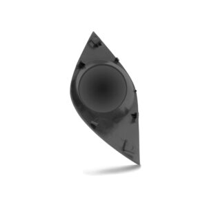 Par Tela Frontal Moldura Milha Palio 12 A 16 Sem Furo Cinza