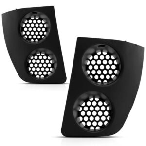 Par Moldura Milha Strada Adventure 2004 05 06 2007 Sem Furo Preto