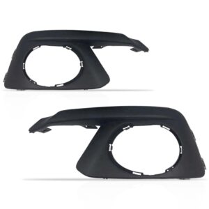 Par Moldura Milha Agile Com Furo 2013 2014 Preto