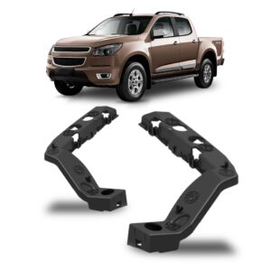 Par Guia Suporte Parachoque Dianteiro S10 2012 14 15 16 2016