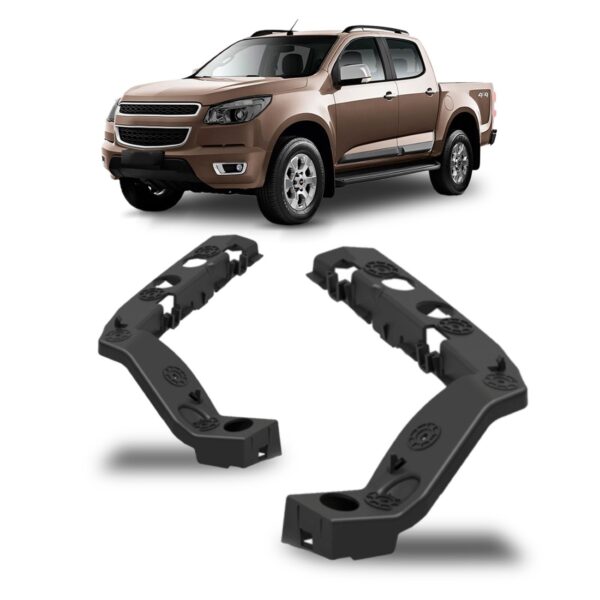 Par Guia Suporte Parachoque Dianteiro S10 2012 14 15 16 2016