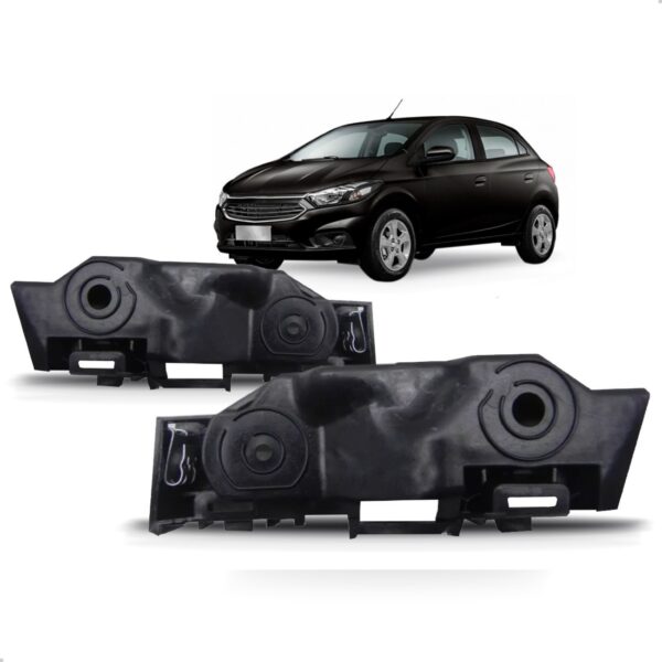 Par Guia Suporte Parachoque Dianteiro Onix Prisma 17 A 2019