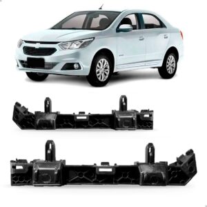 Par Guia Suporte Parachoque Dianteiro Cobalt 2016 A 2018