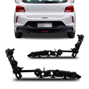 Par Suporte Parachoque Traseiro Onix Hatch 2017  A 2021