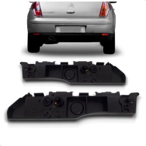 Par Suporte Parachoque Traseiro C4 Hatch 2007 A 2013