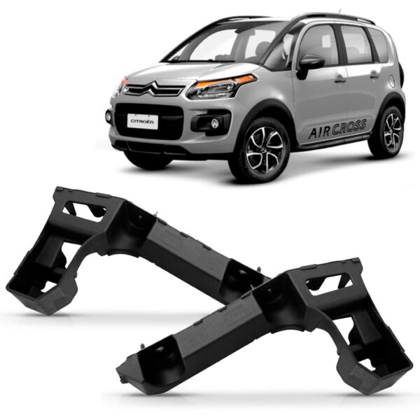 Par Suporte Guia Parachoque Dianteiro C3 Aircross 12 A 2016