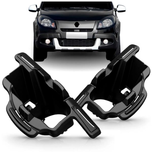 Par Suporte Farol Milha Sandero Stepway 2011 2012 2013 2014