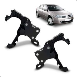 Par Suporte Farol Megane Ii 2005 2006 2004 A 2013 Dianteiro