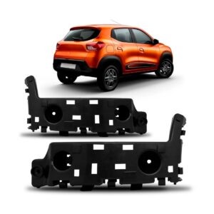 Par Suporte Guia Parachoque Traseiro Kwid 2018 Em Diante