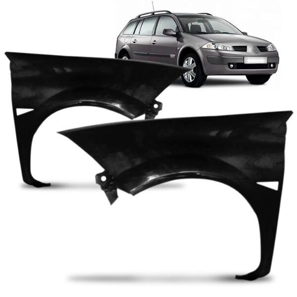 Par Paralama Dianteiro Renault Megane 2005 06 07 08 A 2014
